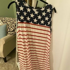 Americana tank dress
